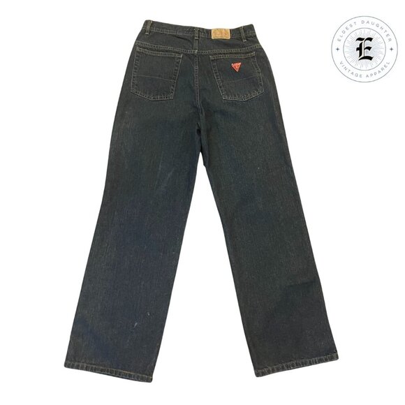 Vintage Guess Baggy Fit Jeans • Size 20 • RN 102036 • Light Wash - Picture 4 of 6